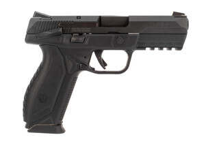 Ruger American 9mm pistol features a manual thumb safety